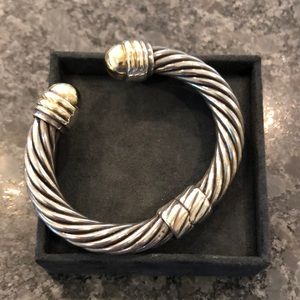 David Yurman Cable classic bracelet 14k gold, 10mm